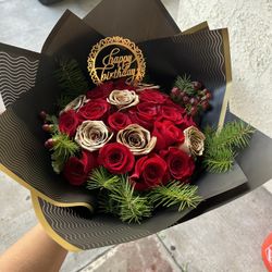 Beautiful Flower Arrangements Rose Bouquet For Any Special Occasion Birthday Anniversary Wedding Christmas Holiday