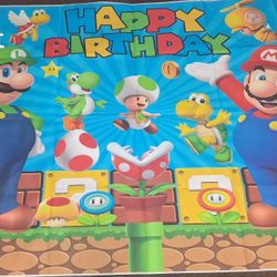 Super Mario Backdrop 