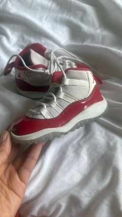 Jordan 11 Retro Cherry Size 6c toddler Shoe