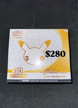 Pokemon 30th Celebration Pokemon Center ETB