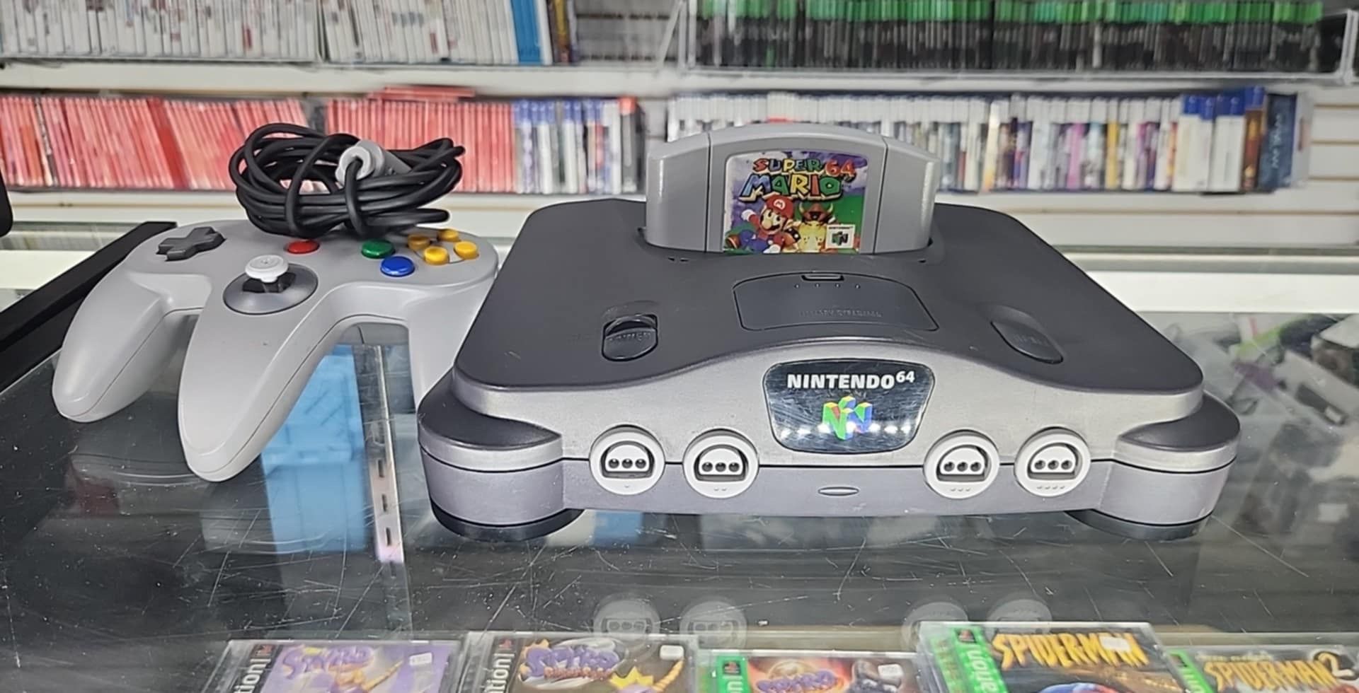 Nintendo 64 Bundle With Mario 64 $150 Gamehogs 11am 7pm