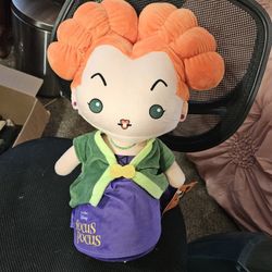 HOCUS POCUS Winifred Sanderson PLUSH Disney Halloween 21” Door Greeter New
$20.00