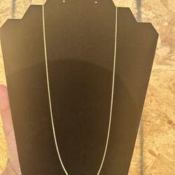 1.1mm Wheat Chain Necklace 14k Gold 22 inches 3.3 Grams