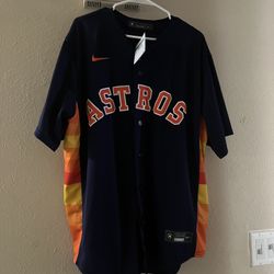 Men's Houston Astros  Nike Navy Blue Jersey XL
