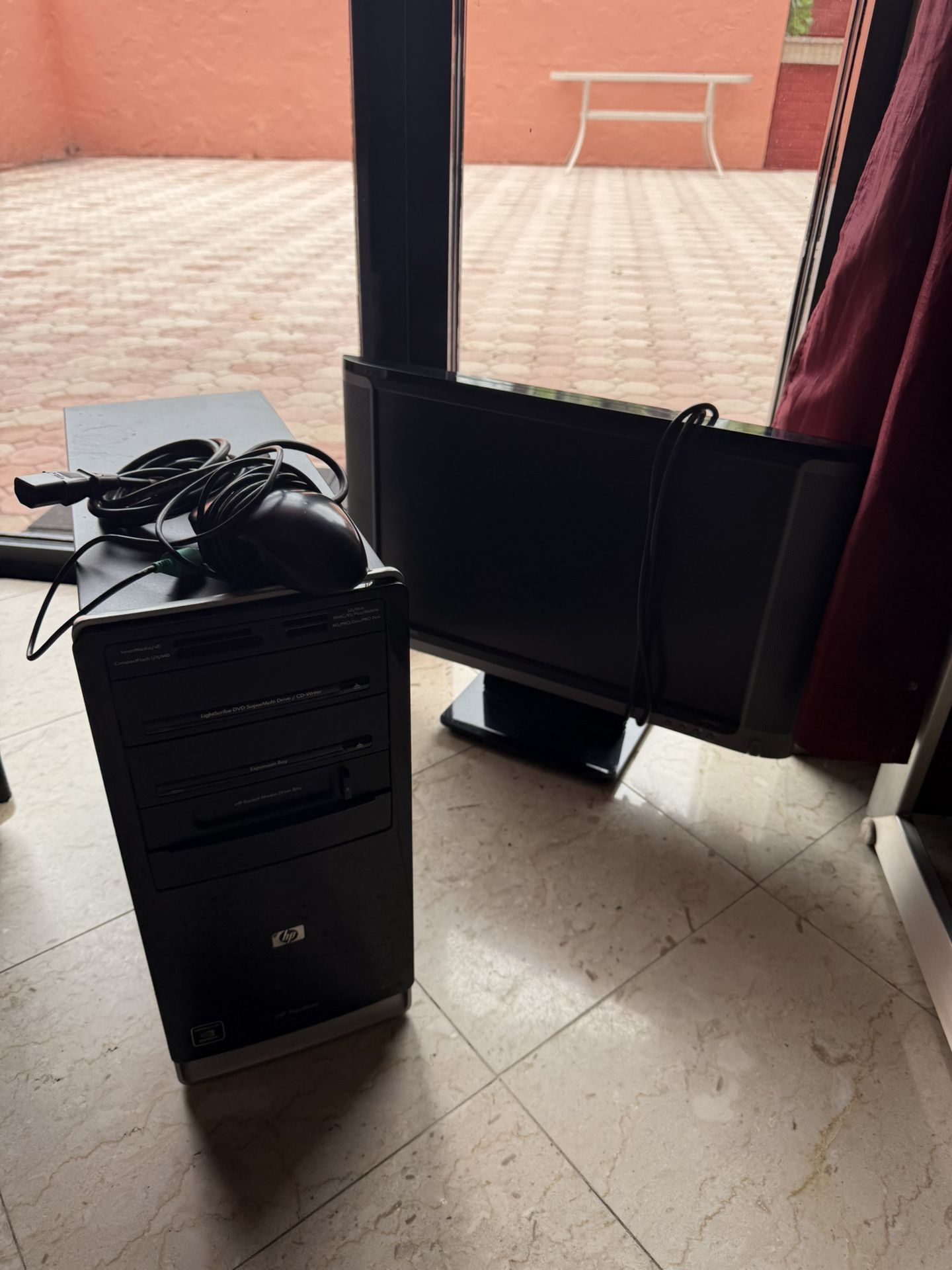 Computer And Monitor