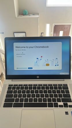 Lightly Used HP Chromebook Reset And Ready For Next Owner