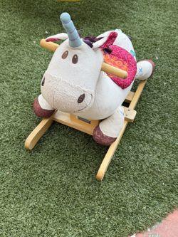 Dilly-Dally Rocking Unicorn