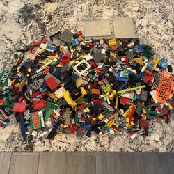 5lb legos with red container