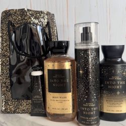 Bath And Body Works Into The Night 4 Piece Set 