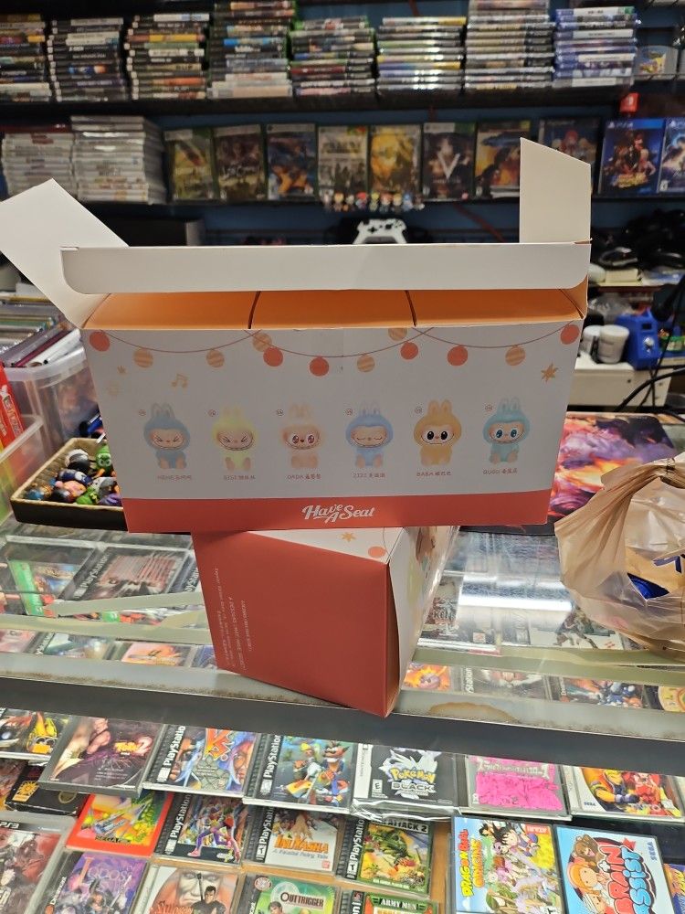 Pop Mart The Monsters Have a Seat Set of 6 Plush Blind Box Sealed Labubu New $16 Each