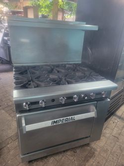 Imperial 6 Burner Range 