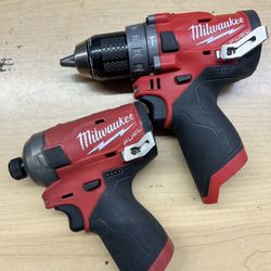 Milwuakee Fuel M12 Drill Set (tool Only) 