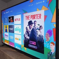 ✴️SMART  TV  TCL  75"  4K  ROKU   LED  HDR   DOLBY   VISION   FULL  UHD  2160p✴️ ( NEGOTIABLE  ) ✴️FREE   DELIVERY ✴️