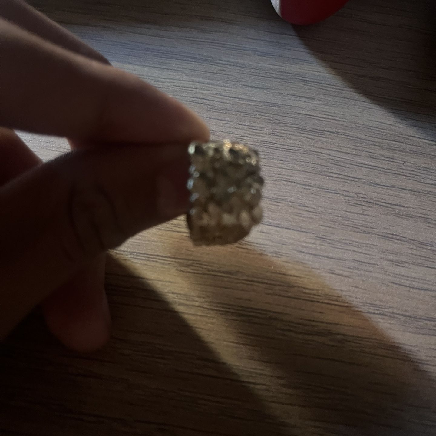 GOLD NUGGET RING