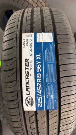 🛞LANCASTER LR66 TIRES 225/45ZR19-NEW
