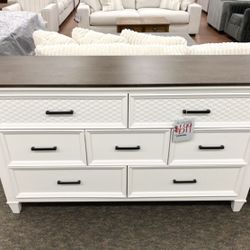 New White Dresser — CLEARANCE 