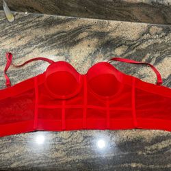 Red Corset Top
