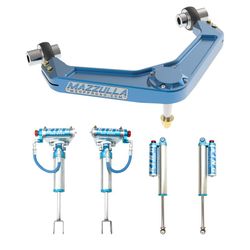 2011-2019 Chevy / Gmc 2500 / 3500HD Mazzulla Billet Upper Control Arms & King 2.5 Shocks with Reservoirs Available Today!!