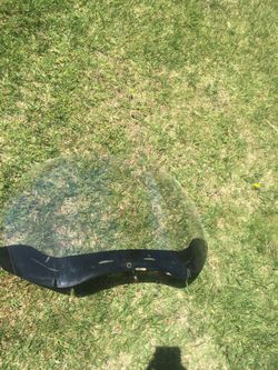 Motorcycle shield no scratches or cracks