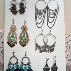  Earrings  2 For $5- 5 For $10  Or  $3 Each