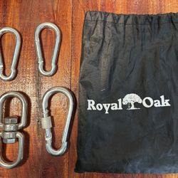 Carabiners & Eye To Eye Swivel $20