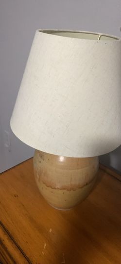 Pottery Lamp MCM