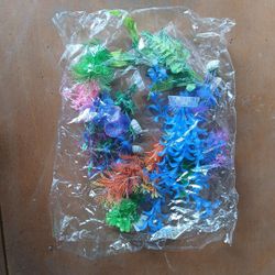 Fish Tank Decorations - 13 Pieces