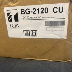 TOA BG- 2120  Or  BG -2060 Amplifier / Professional 