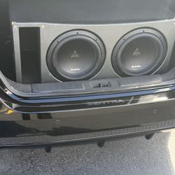 Two 12in Phoenix Gold Subs With Custom Box