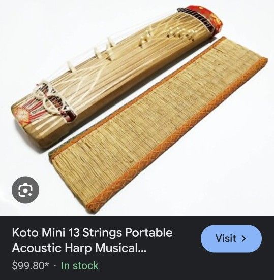 Koto mini 13 String Acoustic Harp