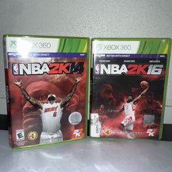 NBA2K1 and NBA2k16 both complete and tested 