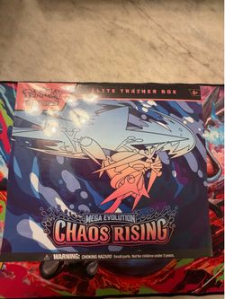 Chaos Rising Elite Trainer Box  Factory Sealed