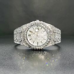 Simulated Moissanite Watch