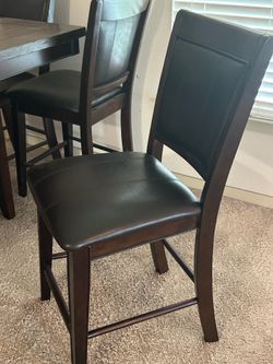 Dining table and chairs