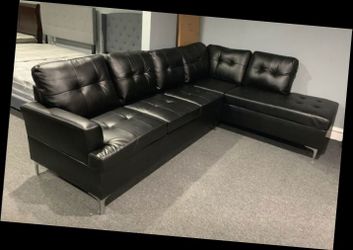 New Black Sectional Sofa