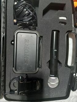 Shure pgx microphone set