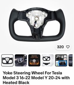 Yoke steering wheel for Tesla Model 3/Y