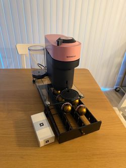 Nespresso Vertuo Pop+ (Candy Pink) & Drawer Organizer BUNDLE