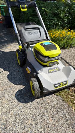 Ryobi mower. Works wonderfully