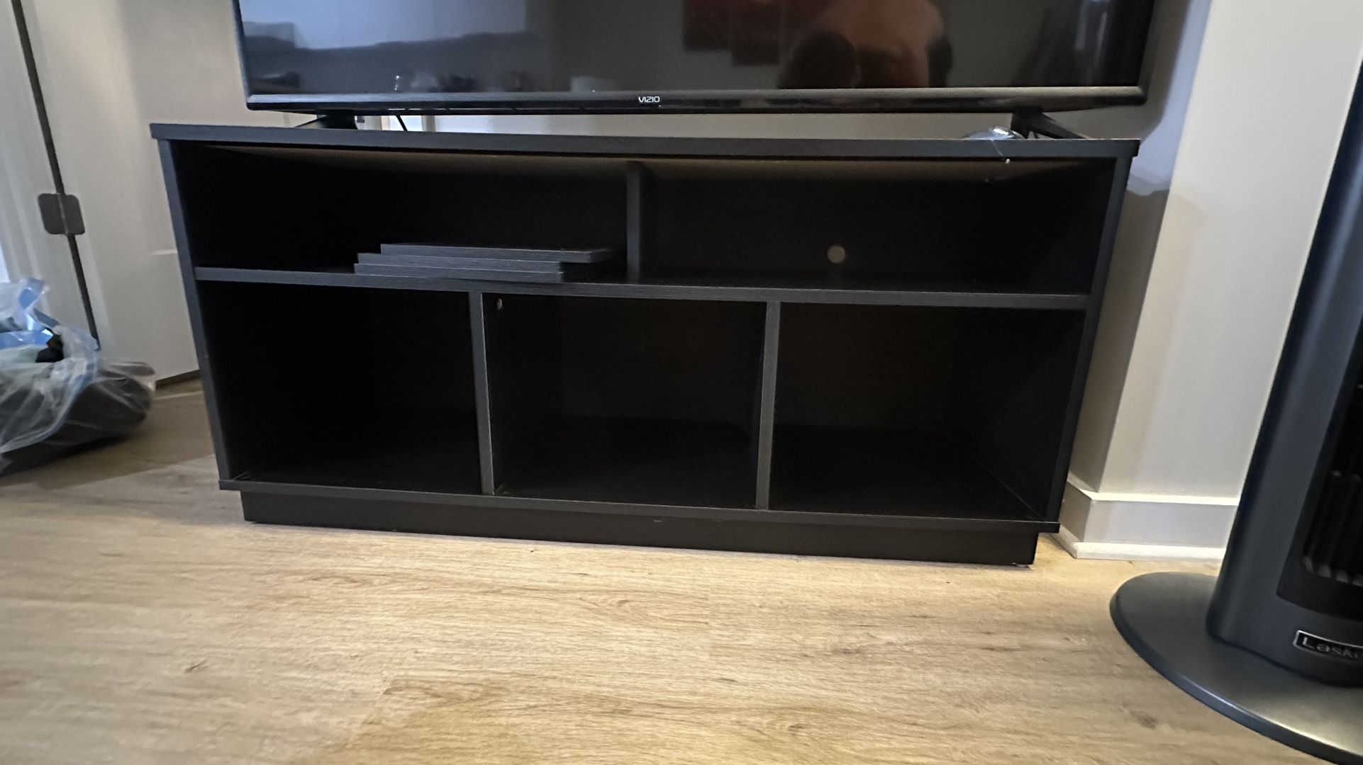 Black TV Stand