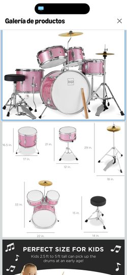 Bateria para niña