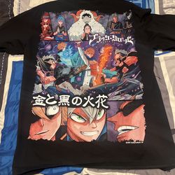 Black Clover High Quality Printed Tee