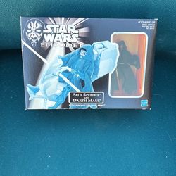 Star Wars Sith Speeder And Darth Maul