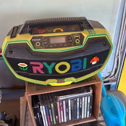 Ryobi Bluetooth Radio Super Mario Themed 
