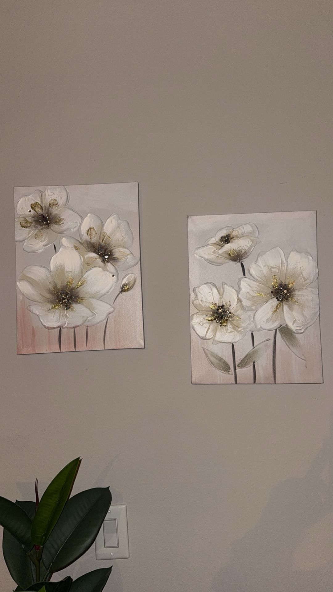 Floral Canvas Wall Art