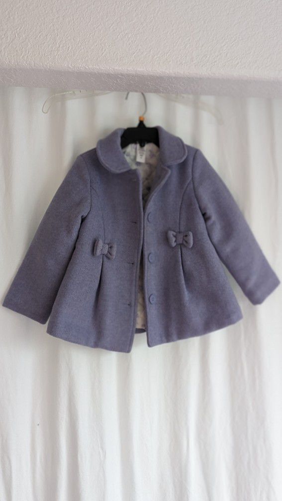 Purple Little Girls Jacket /  Petticoat 🧥