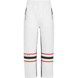 PRADA White/Red Logo Stripe Shell Pants Sz L, Jesus Ortiz Paz SABOR FRESA video