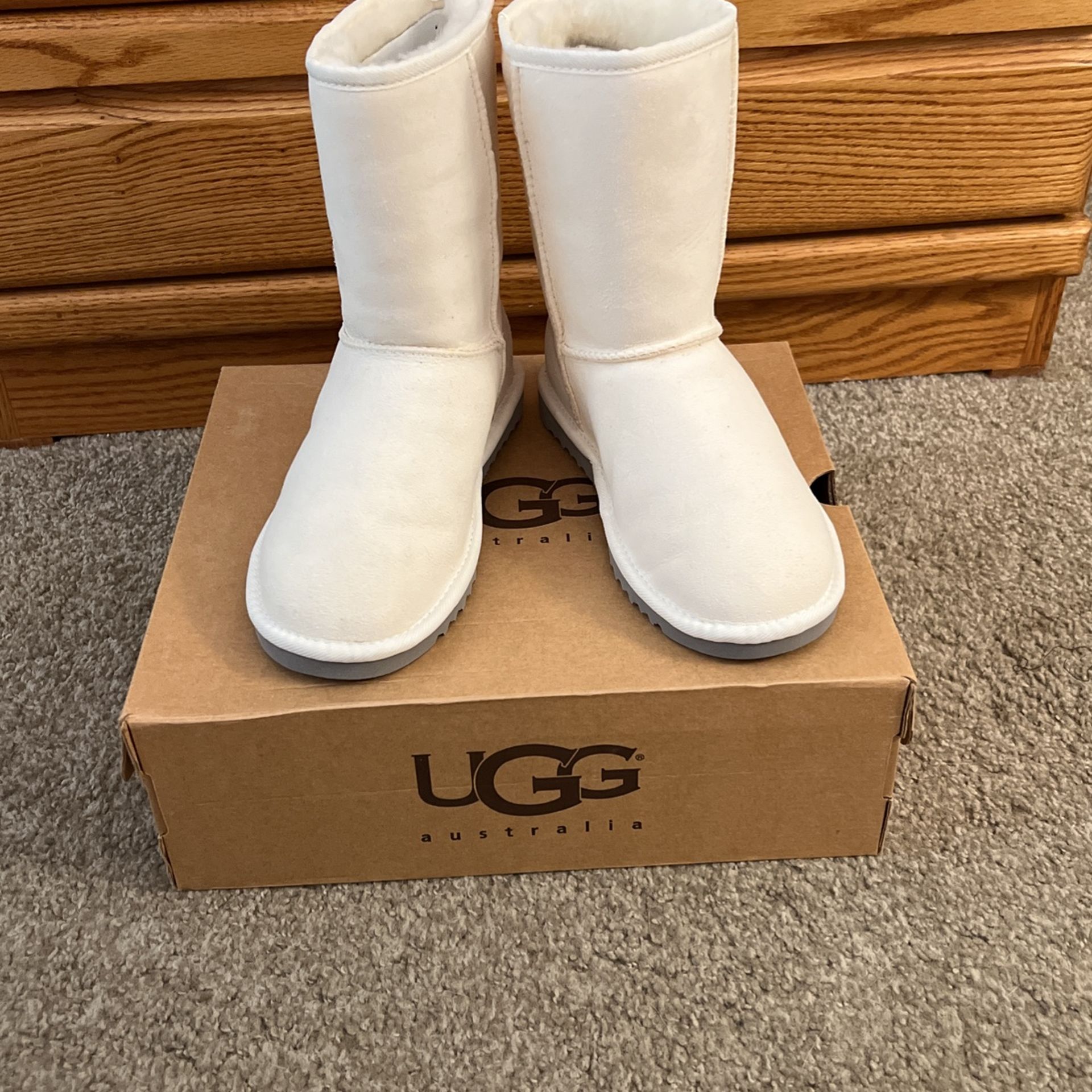 Collectors White Ugg Boots