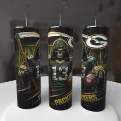 Green Bay Packers Football Tumbler