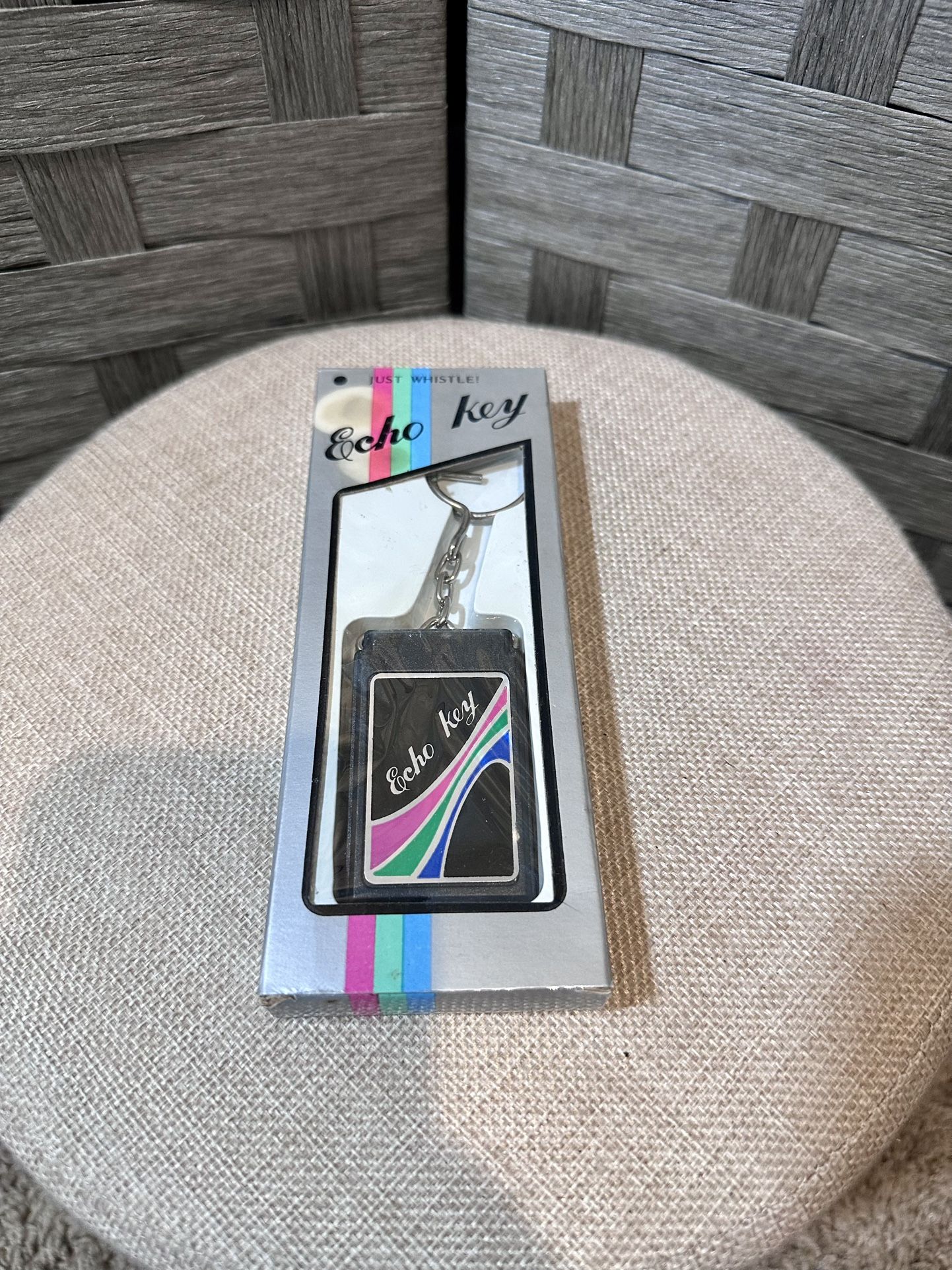 Vintage Echo Key Keychain